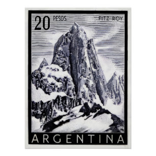 Mount Fitzroy Perfect Poster
