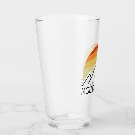 Mount Flume New Hampshire Retro Glas (Rechts)