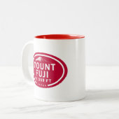 Mount Fuji 12.389 FT Japan Mountain Mok (Voorkant links)