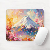 Mount Fuji – Abstract Japanese Art Mouse Pad Muismat (Met muis)