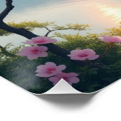 mount fuji and cherry blossoms perfect poster (Hoek)