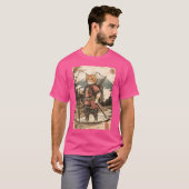 Mount Fuji Anime Japans Tattoo Samurai C T-shirt (Voorkant volledig)