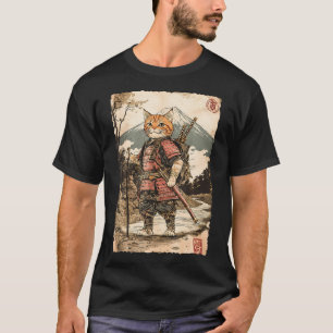 Mount Fuji Anime Japans Tattoo Samurai C T-shirt