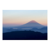 Mount Fuji bij Sunrise HonshüJapan