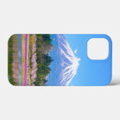 Mount Fuji Bomen en Bloemen Case-Mate iPhone Case (Achterkant (horizontaal))
