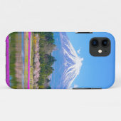 Mount Fuji Bomen en Bloemen Case-Mate iPhone Case (Achterkant (horizontaal))