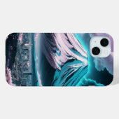 Mount Fuji boven de stad in Japan Case-Mate iPhone Case (Achterkant (horizontaal))