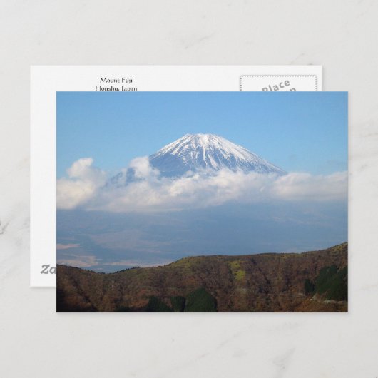 Mount Fuji Briefkaart (Voorkant / Achterkant)
