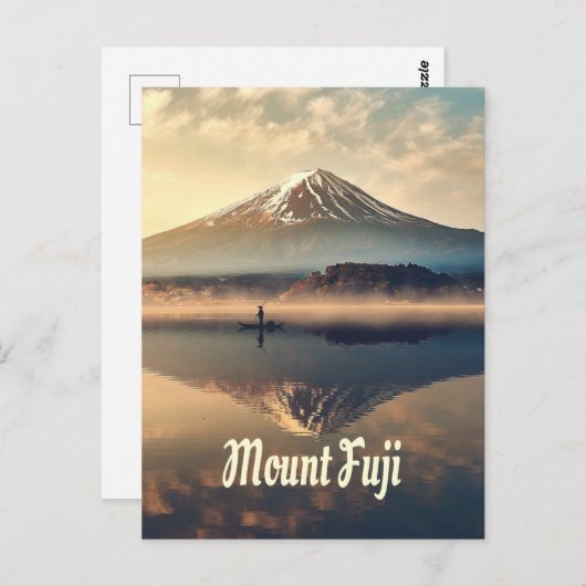Mount Fuji Briefkaart (Voorkant / Achterkant)