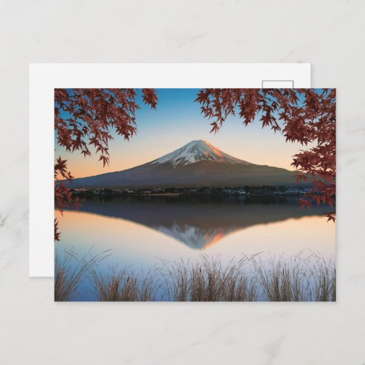Mount Fuji Briefkaart (Voorkant / Achterkant)