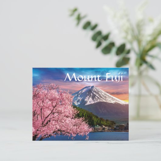 Mount Fuji Briefkaart (Staand voorkant)