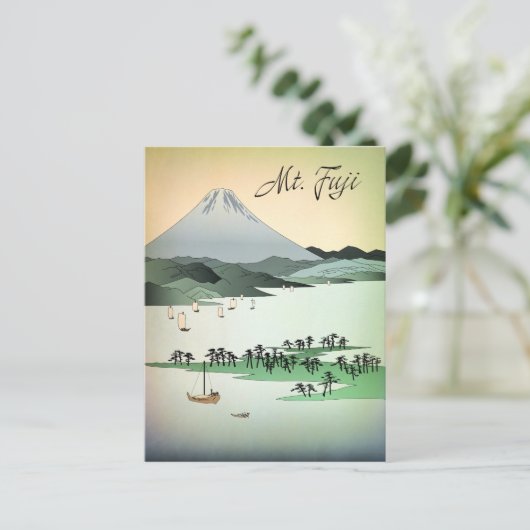Mount Fuji Briefkaart (Staand voorkant)