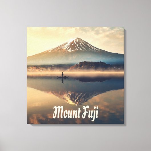 Mount Fuji Canvas Afdruk (Voorkant)