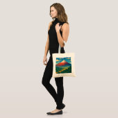 Mount Fuji-Canvas tas (Voorkant (model))