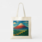 Mount Fuji-Canvas tas (Achterkant)
