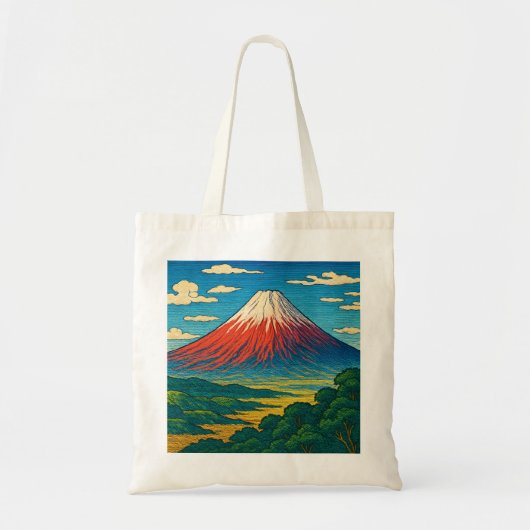 Mount Fuji-Canvas tas (Voorkant)