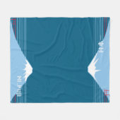 Mount Fuji Design Nippon1  Fleece Deken (Voorkant (Horizontaal))