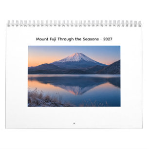 Mount Fuji door de seizoenen 2027 Kalender