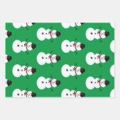 Mount Fuji en A Snowman Inpakpapier Vel (Voorkant 2)