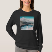 Mount Fuji en een Snowman T-shirt (Voorkant)
