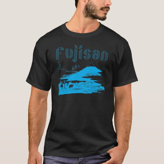 Mount Fuji Fujisan Apparel T-shirt (Voorkant)