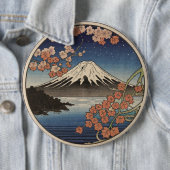 Mount Fuji Fujisan Ronde Button 6,0 Cm (In situ)