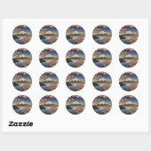 Mount Fuji Fujisan Ronde Sticker (Vel)