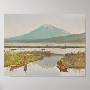 Mount Fuji gezien vanuit Kashiwabara door Kazumasa Poster
