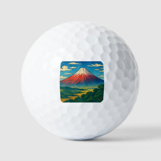 Mount Fuji golfballen (Voorkant)