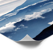 Mount Fuji Heilige Berg Japan Foto Poster (Hoek)