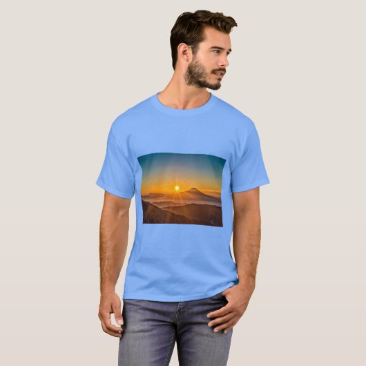 Mount Fuji Horizon  T-shirt (Voorkant volledig)