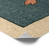 Mount Fuji in Spring: Cherry Blossom Serenity Poster (Hoek)