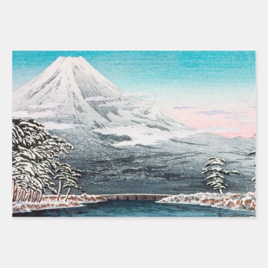 Mount Fuji Inpakpapier Vel (Voorkant 3)