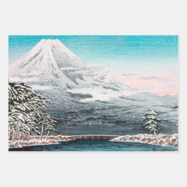 Mount Fuji Inpakpapier Vel