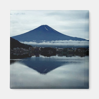 Mount Fuji Japan 2 inch vierkante magneet