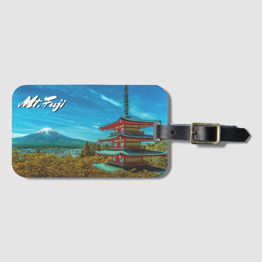Mount Fuji, Japan Bagagelabel (Voorkant (horizontaal))