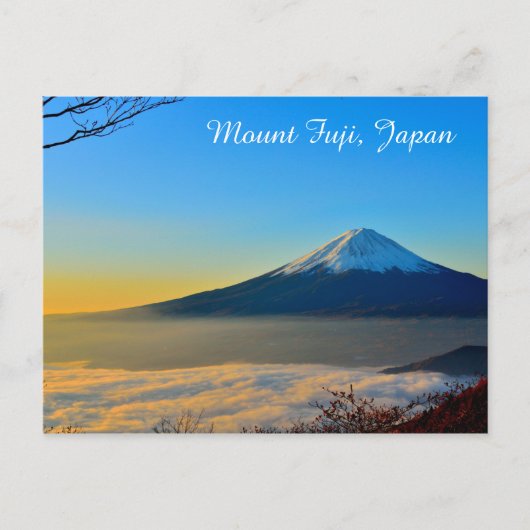 Mount Fuji, Japan Briefkaart (Voorkant)