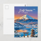 Mount Fuji Japan Briefkaart (Voorkant / Achterkant)