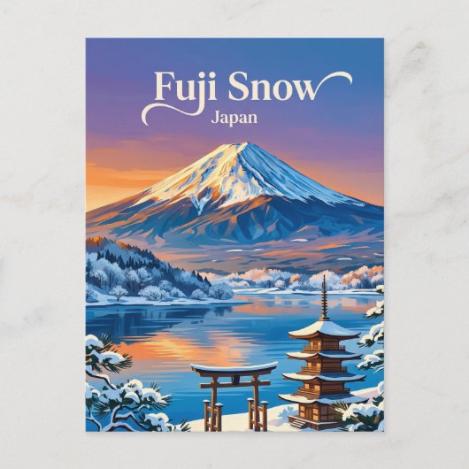 Mount Fuji Japan Briefkaart (Voorkant)