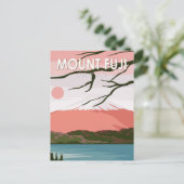 Mount Fuji Japan  Briefkaart (Staand voorkant)