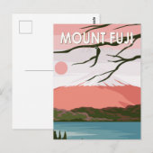 Mount Fuji Japan  Briefkaart (Voorkant / Achterkant)