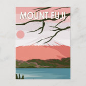 Mount Fuji Japan  Briefkaart (Voorkant)