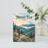 Mount Fuji Japan Briefkaart (Staand voorkant)