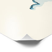 Mount Fuji Japan kunstblok. Foto Afdruk (Hoek)