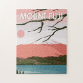 Mount Fuji Japan Legpuzzel (Verticaal)
