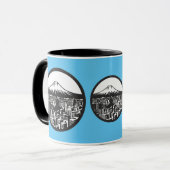 mount fuji,japan,mug mok (Voorkant links)