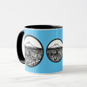 mount fuji,japan,mug mok