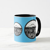 mount fuji,japan,mug mok (Voorkant rechts)