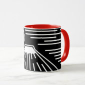mount fuji,japan,mug mok (Voorkant rechts)