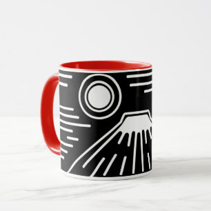 mount fuji,japan,mug mok